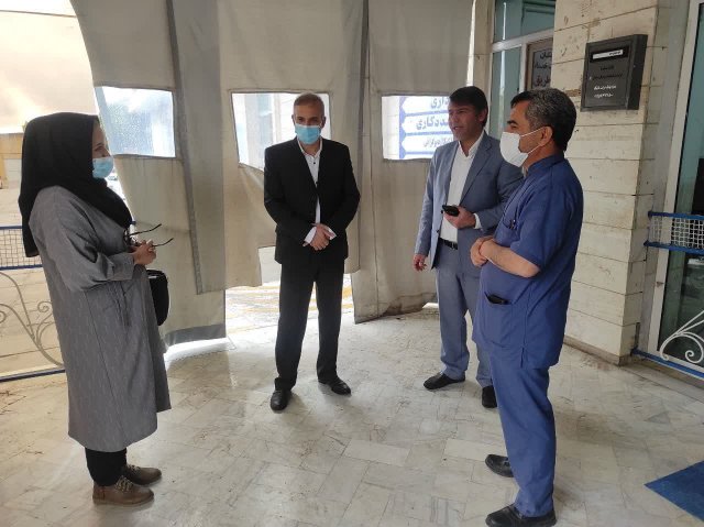ديدار نوروزی با كاركنان مركز جامع سلامت روستایی (انابدو طالقانی) بردسکن