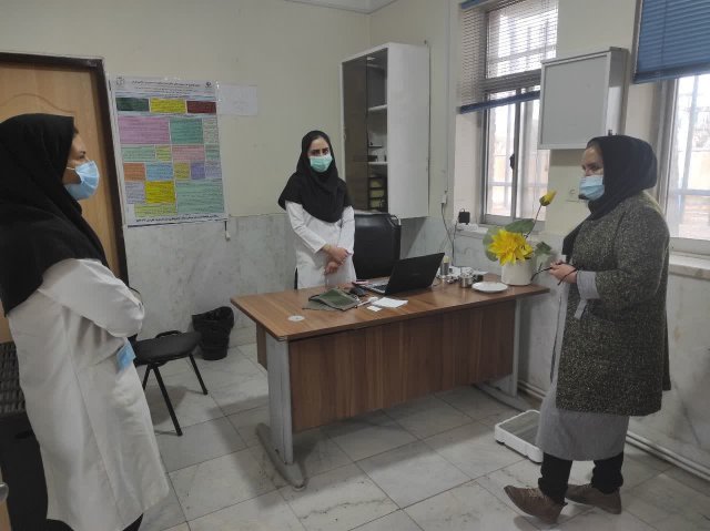 ديدار نوروزی با كاركنان مركز جامع سلامت روستایی (انابدو طالقانی) بردسکن