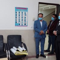 ديدار نوروزی با كاركنان مركز جامع سلامت روستایی (انابدو طالقانی) بردسکن