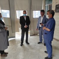 ديدار نوروزی با كاركنان مركز جامع سلامت روستایی (انابدو طالقانی) بردسکن
