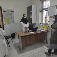 ديدار نوروزی با كاركنان مركز جامع سلامت روستایی (انابدو طالقانی) بردسکن