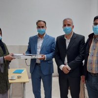 ديدار نوروزی با كاركنان مركز جامع سلامت روستایی (انابدو طالقانی) بردسکن
