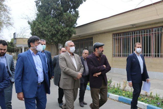 بازدید وزیر بهداشت و رئیس دانشگاه از پارک علم و فناوری سلامت 