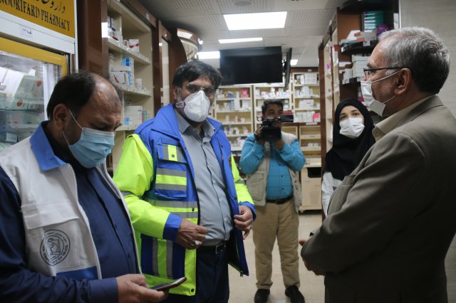 بازدید وزیر بهداشت و رئیس دانشگاه از پارک علم و فناوری سلامت 