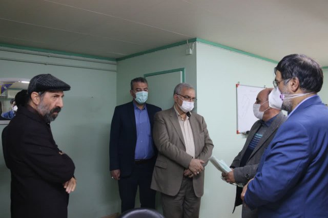 بازدید وزیر بهداشت و رئیس دانشگاه از پارک علم و فناوری سلامت 