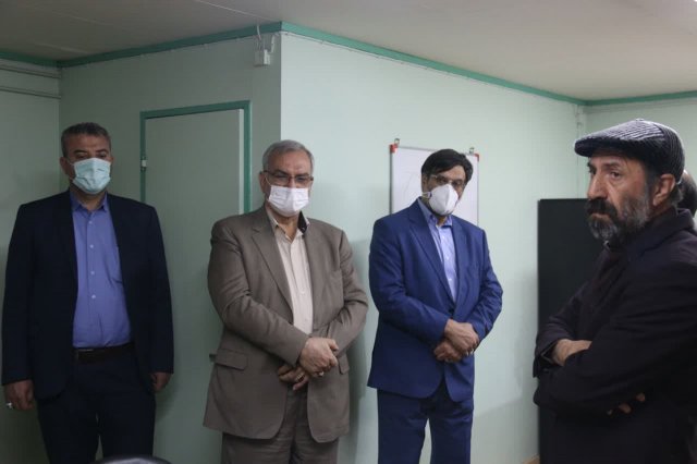 بازدید وزیر بهداشت و رئیس دانشگاه از پارک علم و فناوری سلامت 