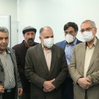 بازدید وزیر بهداشت و رئیس دانشگاه از پارک علم و فناوری سلامت 
