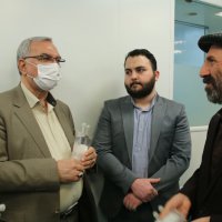 بازدید وزیر بهداشت و رئیس دانشگاه از پارک علم و فناوری سلامت 