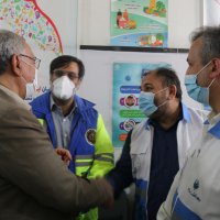 بازدید وزیر بهداشت و رئیس دانشگاه از پارک علم و فناوری سلامت 