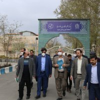 بازدید وزیر بهداشت و رئیس دانشگاه از پارک علم و فناوری سلامت 