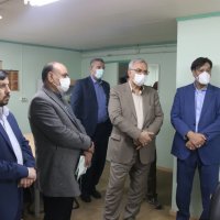 بازدید وزیر بهداشت و رئیس دانشگاه از پارک علم و فناوری سلامت 