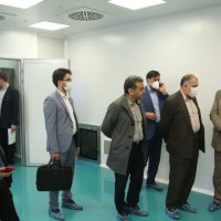 بازدید وزیر بهداشت و رئیس دانشگاه از پارک علم و فناوری سلامت 