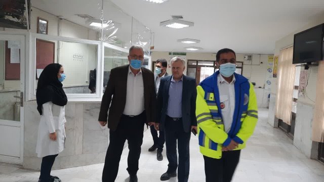 ديدار معاون درمان از شبكه بهداشت گلبهار