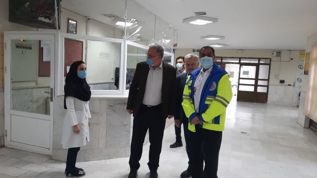 ديدار معاون درمان از شبكه بهداشت گلبهار