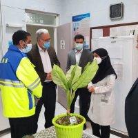ديدار معاون درمان از شبكه بهداشت گلبهار