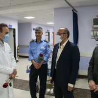 دیدار نوروزی باکارمندان بیمارستان شهید کامیاب
