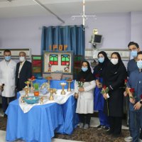 دیدار نوروزی باکارمندان بیمارستان شهید کامیاب