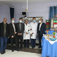 دیدار نوروزی باکارمندان بیمارستان شهید کامیاب