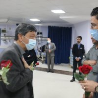 دیدار نوروزی باکارمندان بیمارستان شهید کامیاب