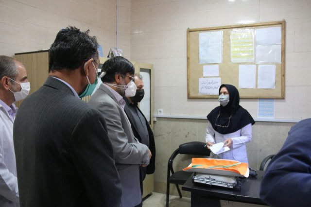 بازدیدرئیس دانشگاه ازمرکزجامع سلامت روستایی امیرآباد