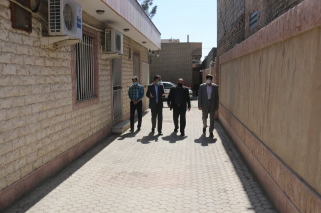 بازدیدرئیس دانشگاه ازمرکزجامع سلامت روستایی امیرآباد