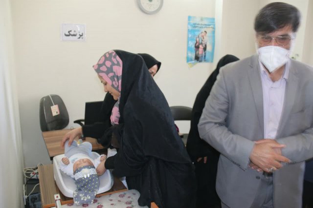 بازدیدرئیس دانشگاه ازمرکزجامع سلامت روستایی امیرآباد