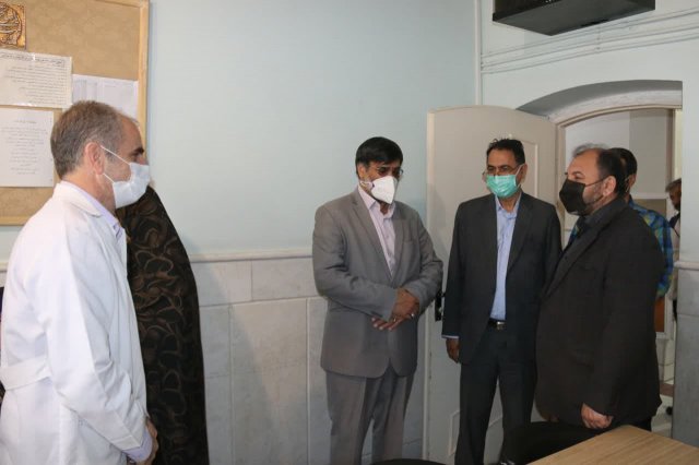 بازدیدرئیس دانشگاه ازمرکزجامع سلامت روستایی امیرآباد