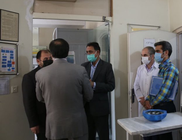 بازدیدرئیس دانشگاه ازمرکزجامع سلامت روستایی امیرآباد