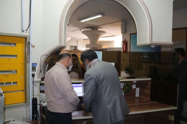 بازدیدرئیس دانشگاه ازمرکزجامع سلامت روستایی امیرآباد