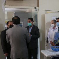 بازدیدرئیس دانشگاه ازمرکزجامع سلامت روستایی امیرآباد