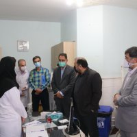 بازدیدرئیس دانشگاه ازمرکزجامع سلامت روستایی امیرآباد