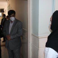 بازدیدرئیس دانشگاه ازمرکزجامع سلامت روستایی امیرآباد