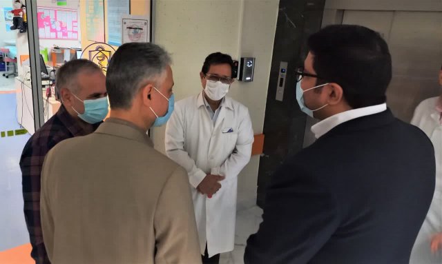 بازدید معاون آموزشی ازمراکزآموزشی پژوهشی و درمانی دانشگاه