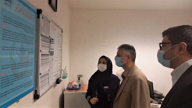 بازدید معاون آموزشی ازمراکزآموزشی پژوهشی و درمانی دانشگاه