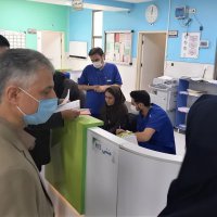 بازدید معاون آموزشی ازمراکزآموزشی پژوهشی و درمانی دانشگاه