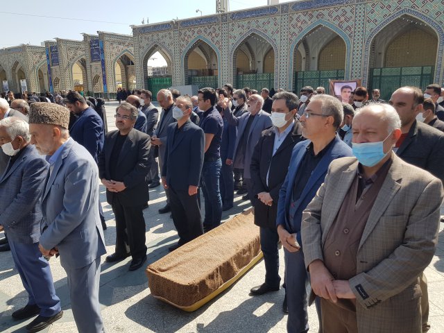مراسم تشییع مرحوم دکتر کمال الدینی