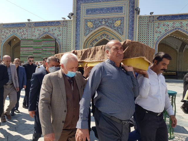 مراسم تشییع مرحوم دکتر کمال الدینی