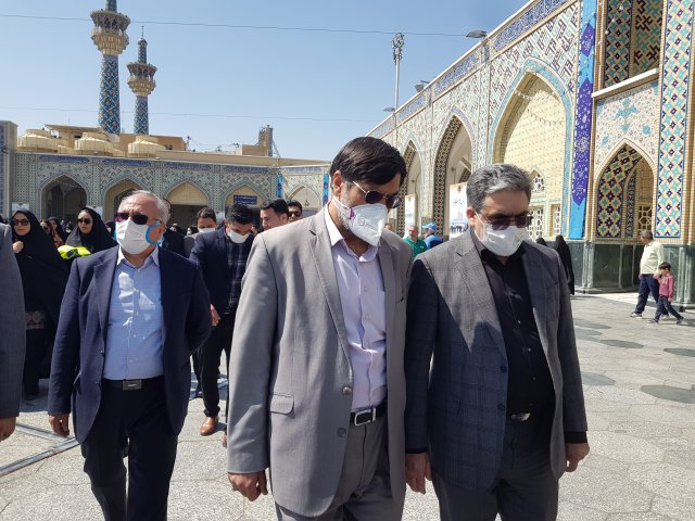 مراسم تشییع مرحوم دکتر کمال الدینی