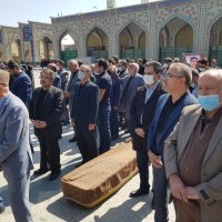 مراسم تشییع مرحوم دکتر کمال الدینی