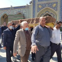 مراسم تشییع مرحوم دکتر کمال الدینی