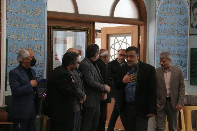 مراسم ترحیم دکترکمال الدینی مسجدبیمارستان قائم(عج)