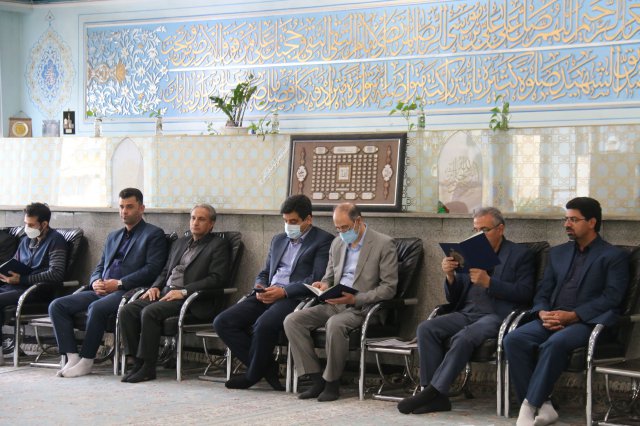 مراسم ترحیم دکترکمال الدینی مسجدبیمارستان قائم(عج)