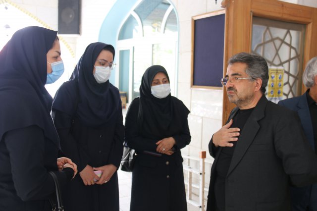 مراسم ترحیم دکترکمال الدینی مسجدبیمارستان قائم(عج)