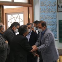 مراسم ترحیم دکترکمال الدینی مسجدبیمارستان قائم(عج)