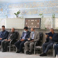 مراسم ترحیم دکترکمال الدینی مسجدبیمارستان قائم(عج)