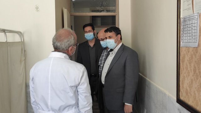بازدید نوروزی معاون توسعه دانشگاه از شبکه بهداشت و درمان فریمان