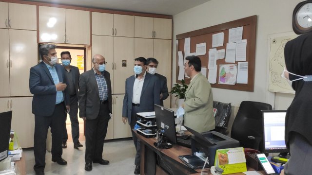 بازدید نوروزی معاون توسعه دانشگاه از شبکه بهداشت و درمان فریمان