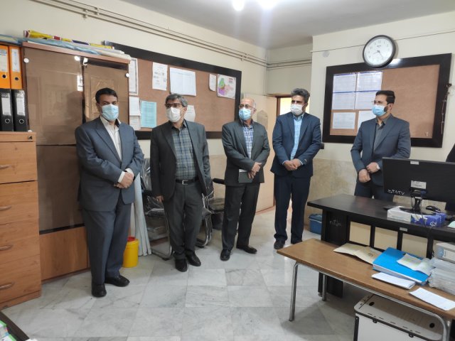 بازدید نوروزی معاون توسعه دانشگاه از شبکه بهداشت و درمان فریمان