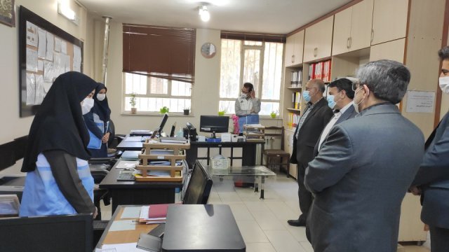 بازدید نوروزی معاون توسعه دانشگاه از شبکه بهداشت و درمان فریمان