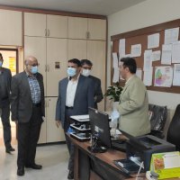 بازدید نوروزی معاون توسعه دانشگاه از شبکه بهداشت و درمان فریمان